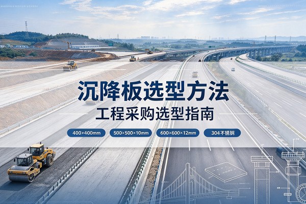 昔阳沉降板选择方法