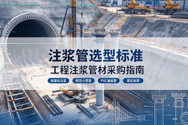 昔阳注浆管选型标准