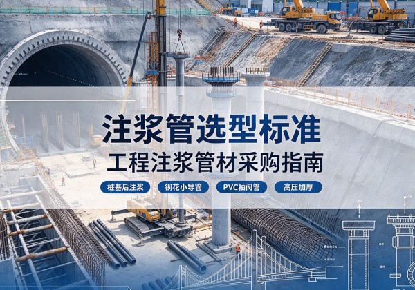 昔阳注浆管选型标准